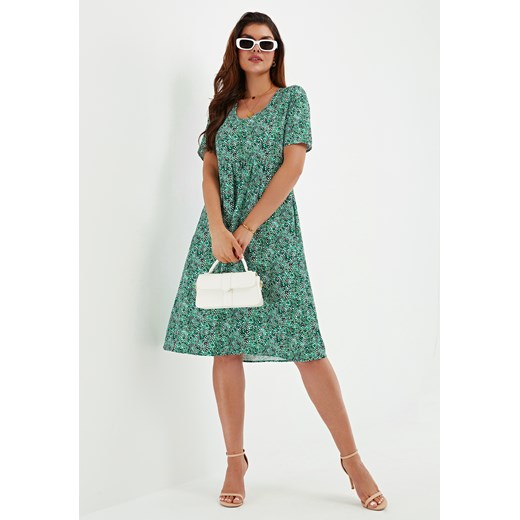 Sukienka midi casualowa z krótkim rękawem Jacinshop L Jacinshop