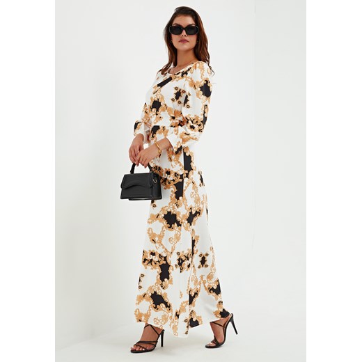 Sukienka elegancka maxi rękaw 3/4 ze sklepu Jacinshop w kategorii Sukienki - zdjęcie 179646989