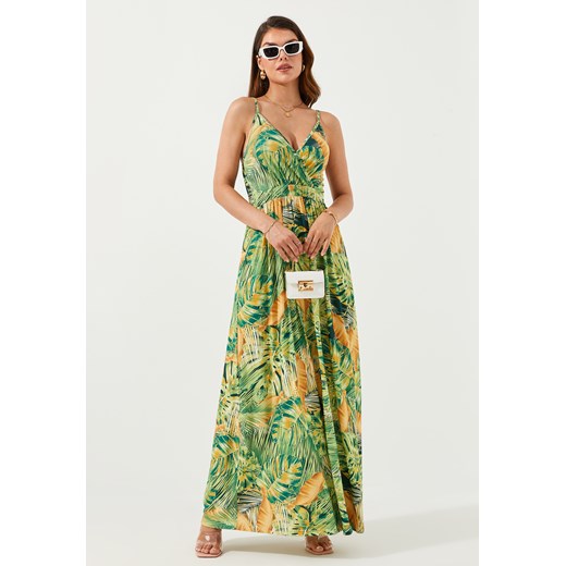Sukienka maxi na ramiączkach w stylu boho ze sklepu Jacinshop w kategorii Sukienki - zdjęcie 179648666