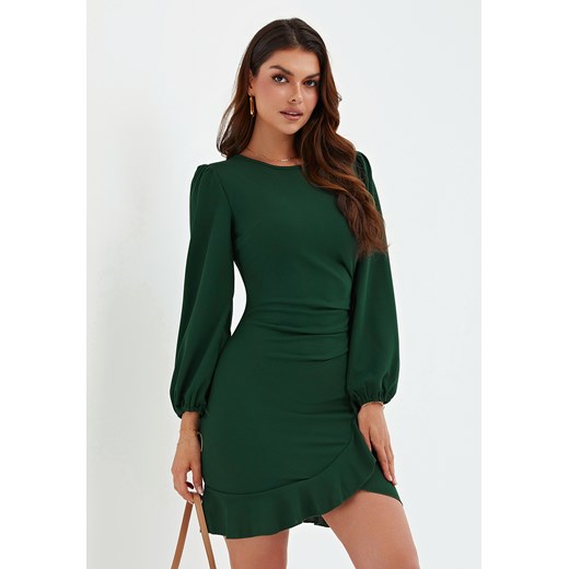 Sukienka mini z długim rękawem ze sklepu Jacinshop w kategorii Sukienki - zdjęcie 179649325