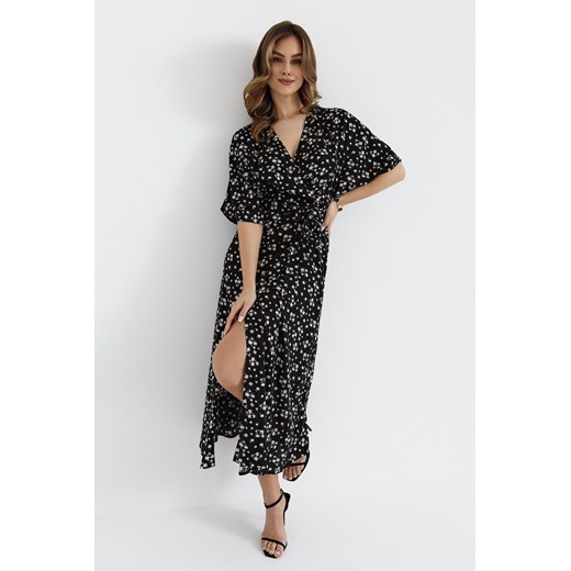 Sukienka maxi wiązana w pasie - model 8 ze sklepu Cudmoda w kategorii Sukienki - zdjęcie 179654827