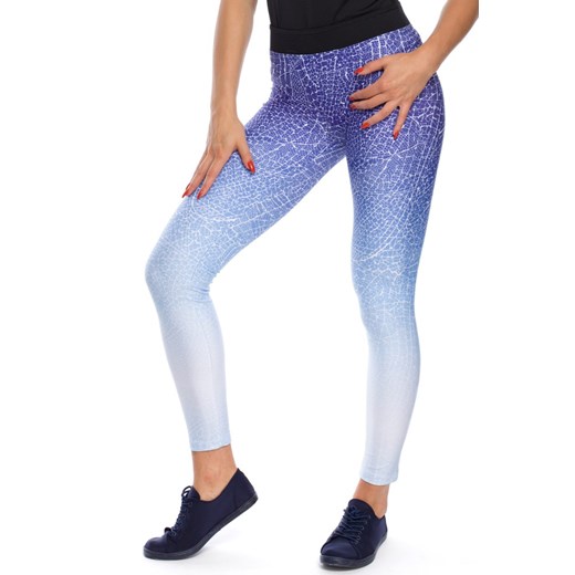 Nowoczesne sportowe legginsy ze sklepu Cudmoda w kategorii Spodnie damskie - zdjęcie 179656809
