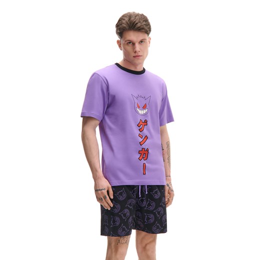 Cropp - Fioletowa piżama Pokémon - niebieski ze sklepu Cropp w kategorii Piżamy męskie - zdjęcie 179660035
