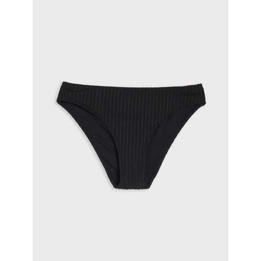 Sinsay - Dół od bikini ze strukturalnego materiału - czarny Sinsay M Sinsay