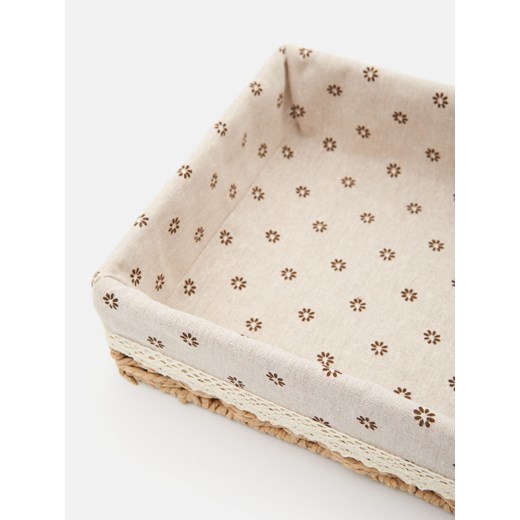 Sinsay - Kosz do przechowywania - beżowy Sinsay One Size Sinsay