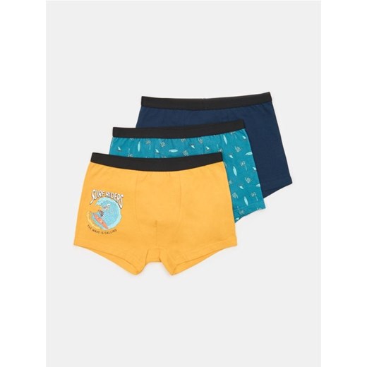 Sinsay - Bokserki 3 pack - wielobarwny ze sklepu Sinsay w kategorii Majtki dziecięce - zdjęcie 179663057