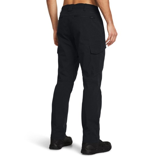 Męskie spodnie taktyczne Under Armour UA Enduro Elite Cargo Pant - czarne ze sklepu Sportstylestory.com w kategorii Spodnie męskie - zdjęcie 179664339