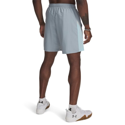 Męskie spodenki treningowe Under Armour UA Tech Utility Shorts - szare ze sklepu Sportstylestory.com w kategorii Spodenki męskie - zdjęcie 179664565