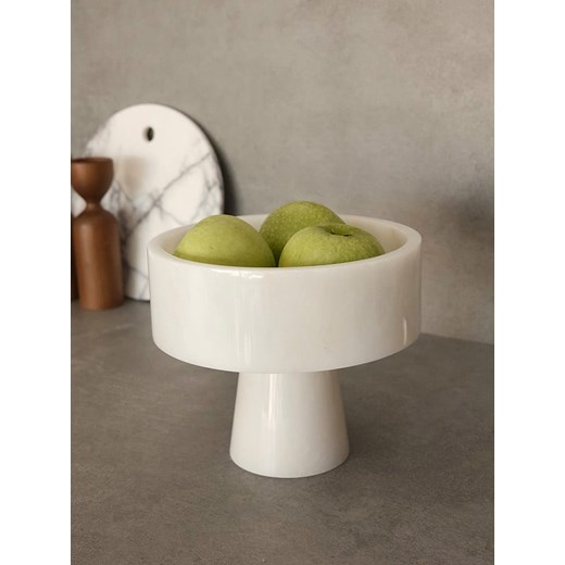 Violeta Home Miska w kolorze kremowym do serwowania - wys. 17 x Ø 20 cm ze sklepu Limango Polska w kategorii Misy i tace dekoracyjne - zdjęcie 179665669