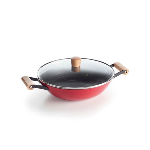 Brandt 2-częściowy zestaw w kolorze czarno-czerwonym - Ø 30 cm Brandt onesize promocja Limango Polska