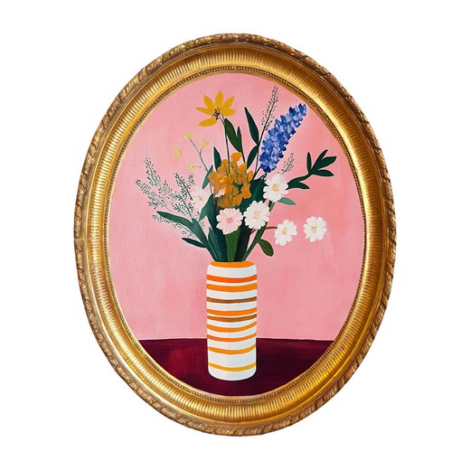 Madre Selva Druk artystyczny &quot;Eclectic Bunch&quot; w ramce - 50 x 40 cm ze sklepu Limango Polska w kategorii Obrazy - zdjęcie 179665739