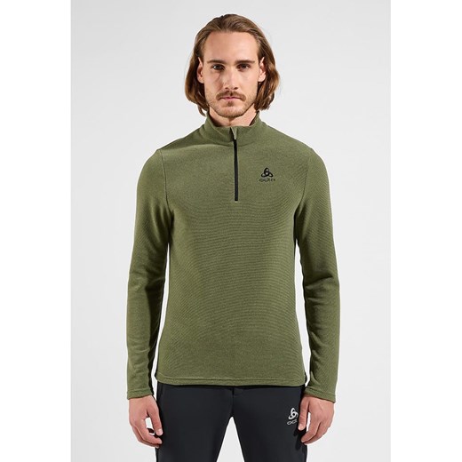 Odlo Bluza polarowa &quot;Roy&quot; w kolorze khaki ze sklepu Limango Polska w kategorii Bluzy męskie - zdjęcie 179665767