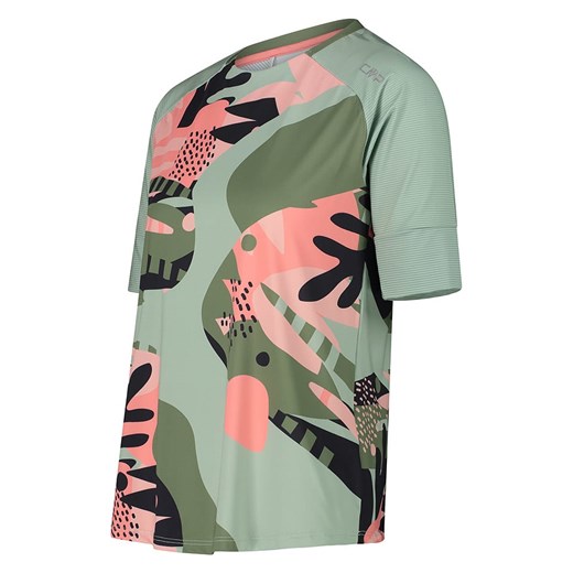 Bluzka damska CMP z okrągłym dekoltem z krótkim rękawem 