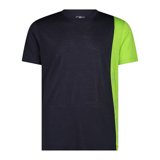 CMP Koszulka funkcyjna w kolorze jasnozielono-granatowym ze sklepu Limango Polska w kategorii T-shirty męskie - zdjęcie 179666198