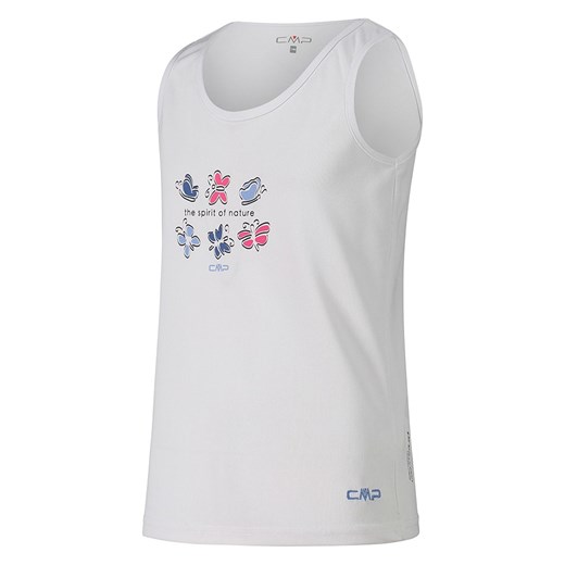 CMP Top w kolorze białym 140 wyprzedaż Limango Polska