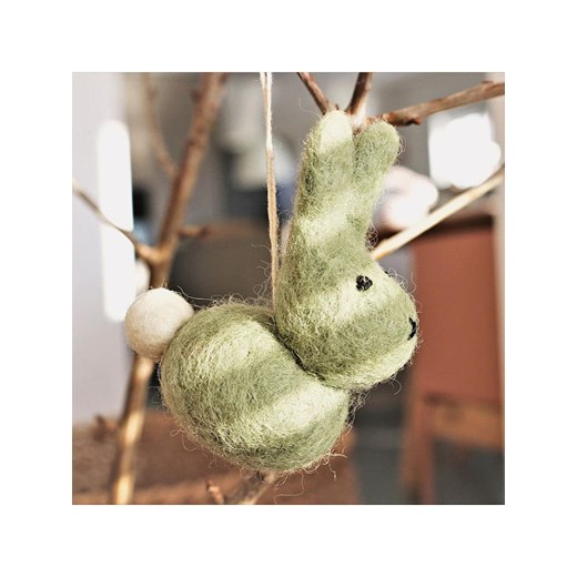 FILZLIG Figurki dekoracyjne (2 szt.) w kolorze zielonym Filzlig onesize okazyjna cena Limango Polska