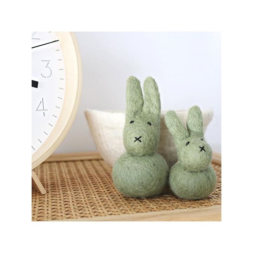 FILZLIG Figurki dekoracyjne (2 szt.) w kolorze zielonym Filzlig onesize okazja Limango Polska