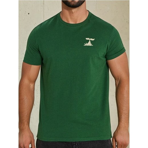 Sinsay - Koszulka - zielony ze sklepu Sinsay w kategorii T-shirty męskie - zdjęcie 179668859