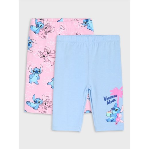 Sinsay - Legginsy 2 pack Stitch - błękitny ze sklepu Sinsay w kategorii Odzież dla niemowląt - zdjęcie 179668916