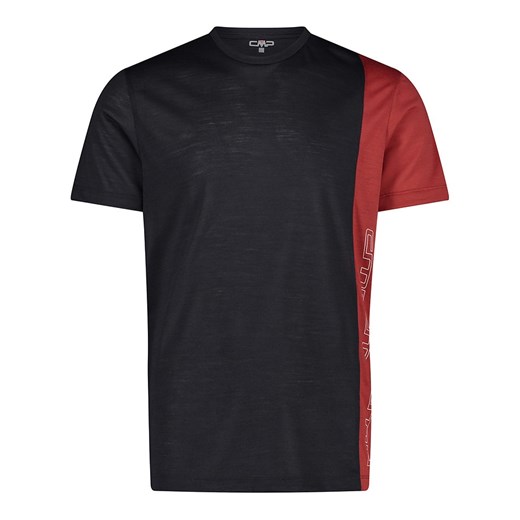 CMP Koszulka funkcyjna w kolorze czarno-czerwonym ze sklepu Limango Polska w kategorii T-shirty męskie - zdjęcie 179669706