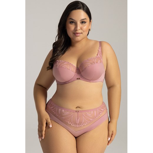 Biustonosz półusztywniany Ava 2105 Yasemin Maxi pink peony 95F kontri.pl