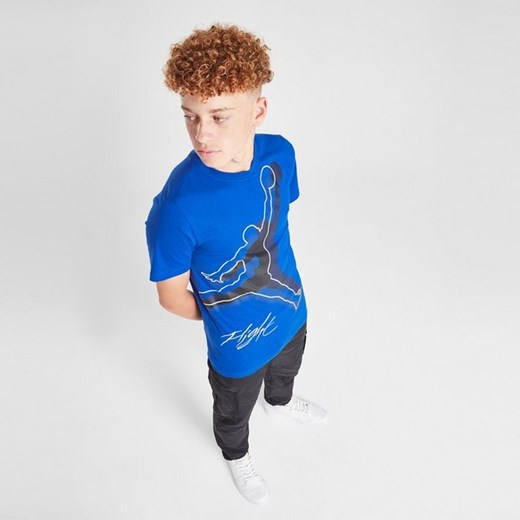 JORDAN T-SHIRT FLIGHT OUTLINE T RYL&#039;BLU B ze sklepu JD Sports  w kategorii T-shirty chłopięce - zdjęcie 179670519