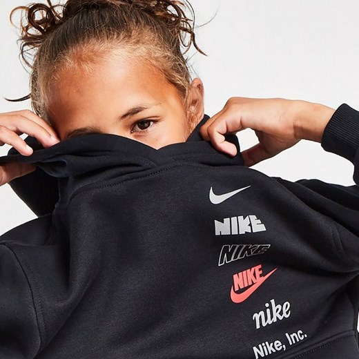 NIKE BLUZA Z KAPTUREM K NSW CLUB FLC HDY MLOGO BOY Nike 8-10YRS okazyjna cena JD Sports 