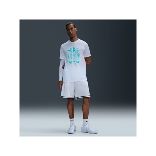 Męski T-shirt do koszykówki Dri-FIT Nike - Biel ze sklepu Nike poland w kategorii T-shirty męskie - zdjęcie 179670799