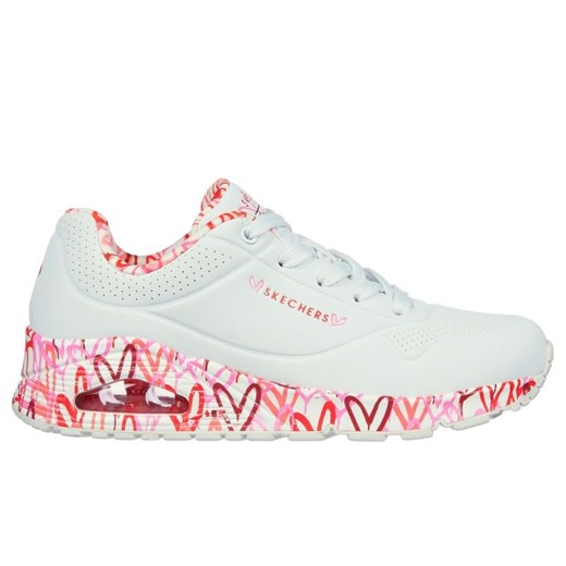 Buty Skechers Sneakersy 155506 Wrpk białe ze sklepu ButyModne.pl w kategorii Buty sportowe damskie - zdjęcie 179672137