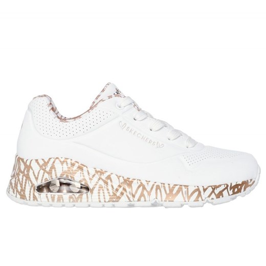 Buty Skechers Sneakersy 155506 Wtrg białe ze sklepu ButyModne.pl w kategorii Buty sportowe damskie - zdjęcie 179672138