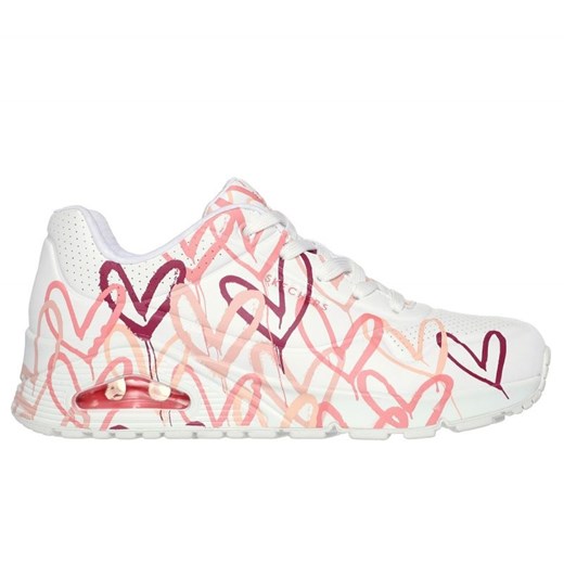 Buty Skechers Sneakersy 155507 Wcrl białe ze sklepu ButyModne.pl w kategorii Buty sportowe damskie - zdjęcie 179672139