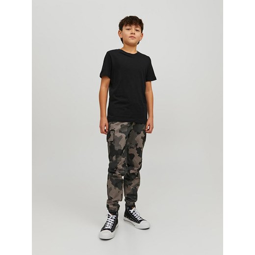 JACK &amp; JONES Junior Koszulka w kolorze czarnym ze sklepu Limango Polska w kategorii T-shirty chłopięce - zdjęcie 179672705