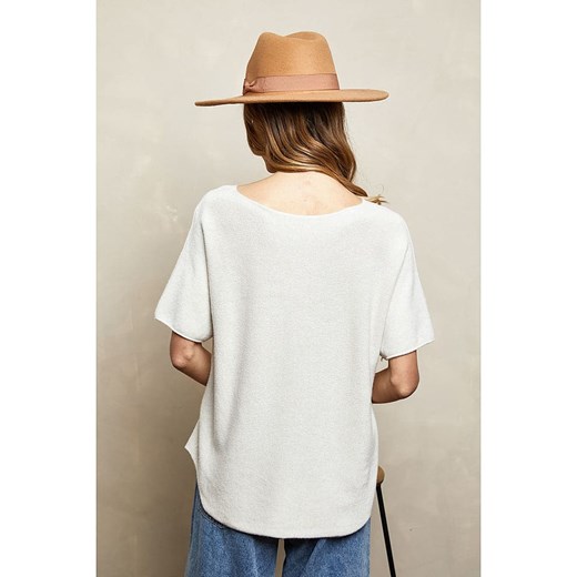 Joséfine Koszulka &quot;Imak&quot; w kolorze beżowym Joséfine S okazyjna cena Limango Polska