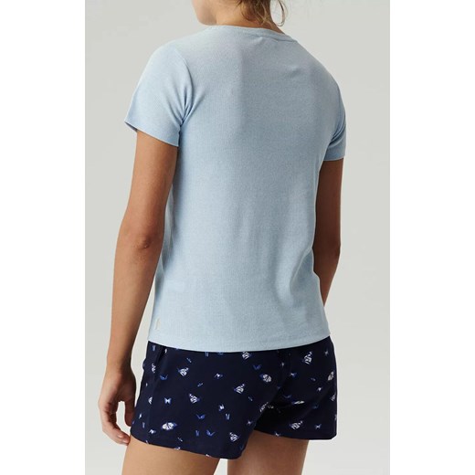 Atlantic piżama damska NLP-490/01-NIM_GRA, Kolor niebiesko-granatowy, Rozmiar S, ATLANTIC ze sklepu Intymna w kategorii Piżamy damskie - zdjęcie 179673175