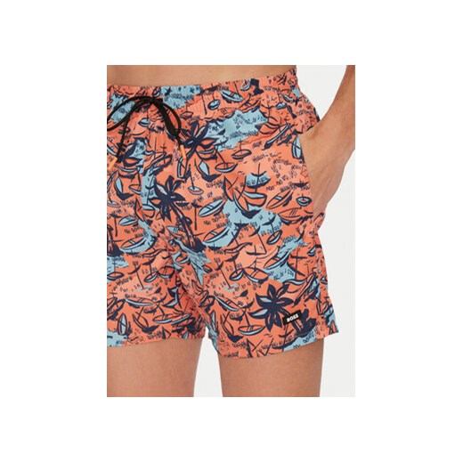 BOSS Szorty kąpielowe Willow 50539931 Pomarańczowy Regular Fit XL MODIVO