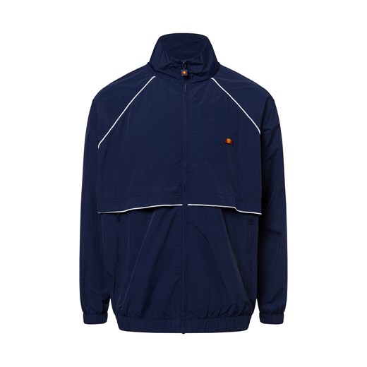 ellesse Bluza męska - Kahlochi Mężczyźni Sztuczne włókno granatowy jednolity ze sklepu vangraaf w kategorii Bluzy męskie - zdjęcie 179674866