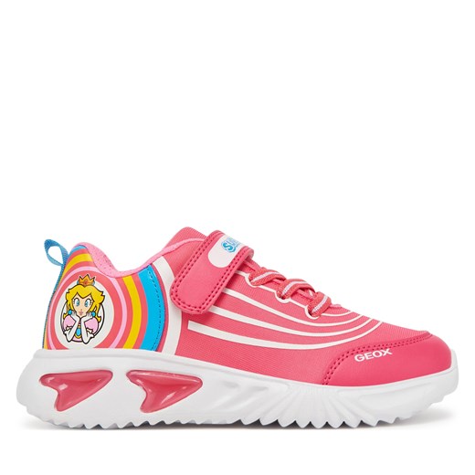 Sneakersy Geox J Assister J55E9C 02ABC C8002 D Różowy Geox 35 eobuwie.pl