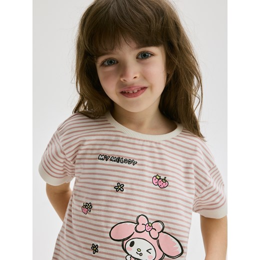 Reserved - Bawełniany t-shirt My Melody - wielobarwny Reserved 5-2 lata) Reserved