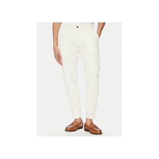 Liu Jo Spodnie materiałowe QA5240 T8587 Écru Regular Fit Liu Jo 50 MODIVO