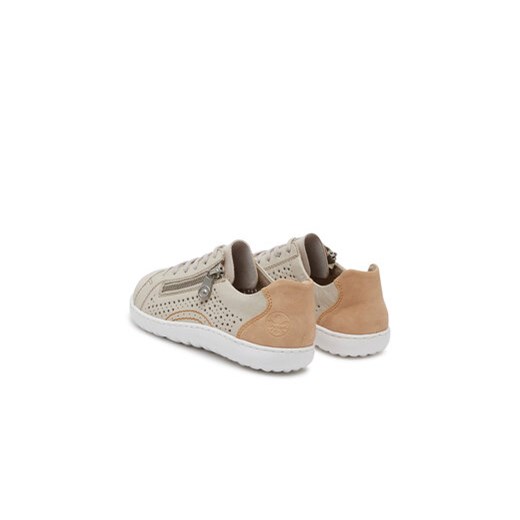 Rieker Sneakersy 52824-60 Beżowy Rieker 38 MODIVO