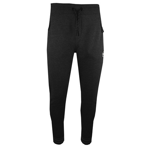 Dresowe Spodnie, Męskie - Pako Jeans - Czarne SPPJNSdresCOLLEGEcz ze sklepu JegoSzafa.pl w kategorii Spodnie męskie - zdjęcie 179680165