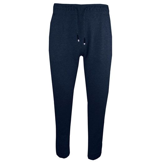 Lekkie, Męskie Spodnie Dresowe - Pako Jeans - Granatowe SPPJNSdresMARTINgr ze sklepu JegoSzafa.pl w kategorii Spodnie męskie - zdjęcie 179680179