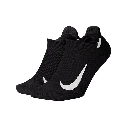 Stopki biegowe Nike Multiplier (2 pary) - Czerń ze sklepu Nike poland w kategorii Skarpetki męskie - zdjęcie 179680969
