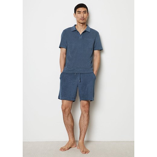 Marc O´Polo Bodywear Koszulka polo w kolorze niebieskim ze sklepu Limango Polska w kategorii T-shirty męskie - zdjęcie 179682179