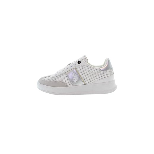 U.S. Polo Assn. Sneakersy w kolorze srebrno-kremowym ze sklepu Limango Polska w kategorii Buty sportowe damskie - zdjęcie 179682295