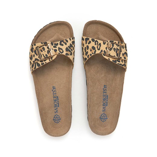 Klapki damskie Sabokets płaskie 