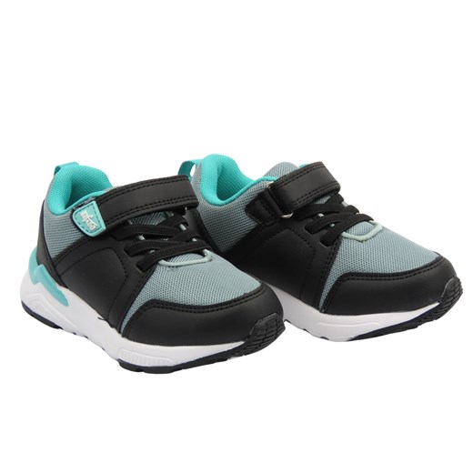 Buty Sportowe Chłopięce - Befado 516X168 Czarno-Szare Na Rzep ze sklepu ulubioneobuwie w kategorii Buty sportowe dziecięce - zdjęcie 179684036