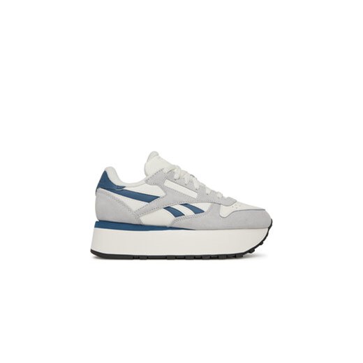 Reebok Sneakersy CLASSIC LEATHER TRIPLE LIFT 100211388 Biały ze sklepu MODIVO w kategorii Buty sportowe damskie - zdjęcie 179686158