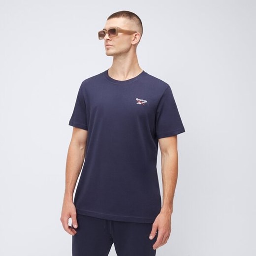 reebok t-shirt identity small logo tee 100059647 ze sklepu 50style.pl w kategorii T-shirty męskie - zdjęcie 179688187