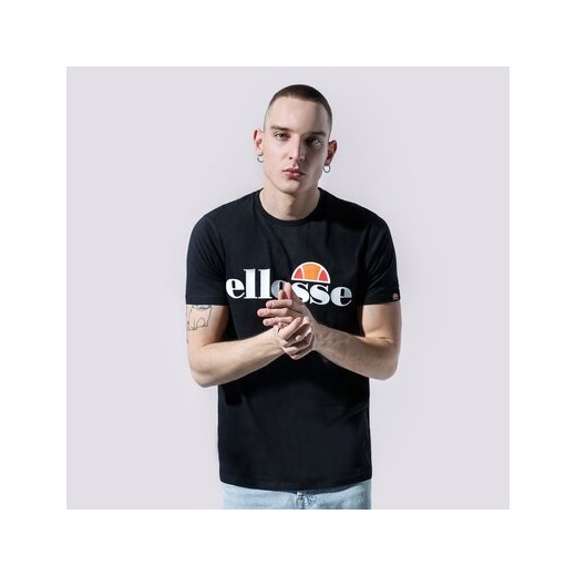 ELLESSE T-SHIRT SL PRADO BLK ze sklepu Sizeer w kategorii T-shirty męskie - zdjęcie 179688226